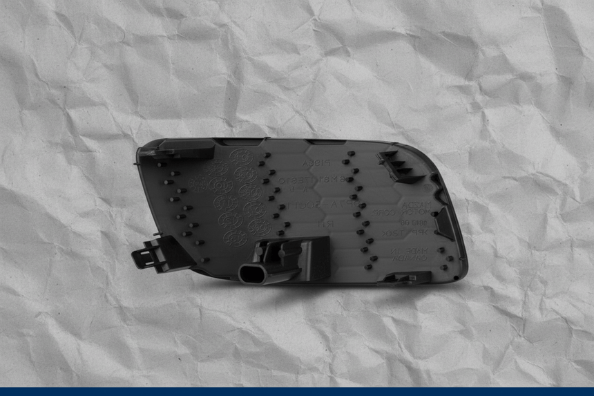 2006-2008 Mazda 6 Passenger Front Fog Light Cavity Insert Genuine OEM
