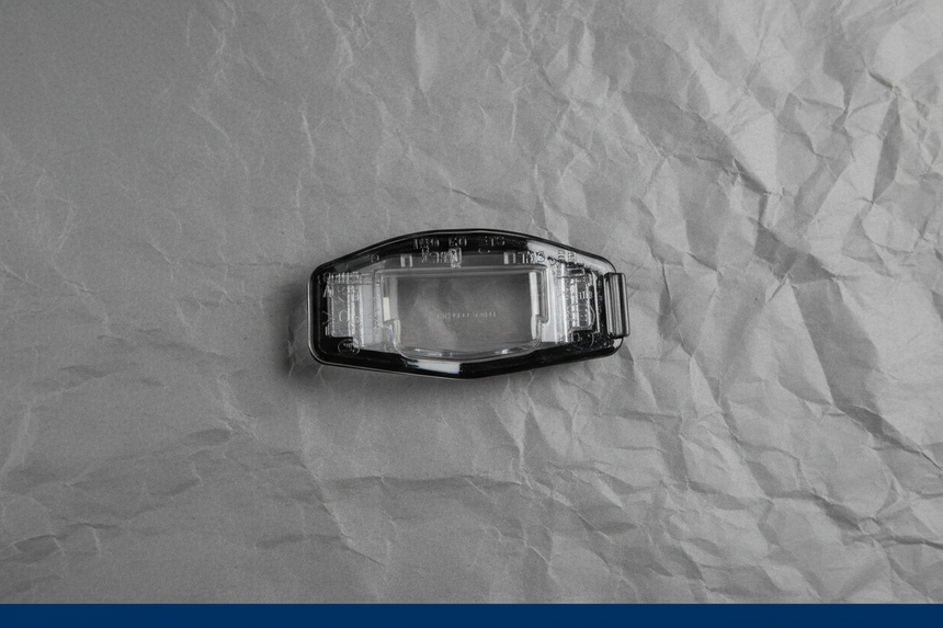 2008-2017 Honda Accord Civic Rear License Plate Light Lens OEM