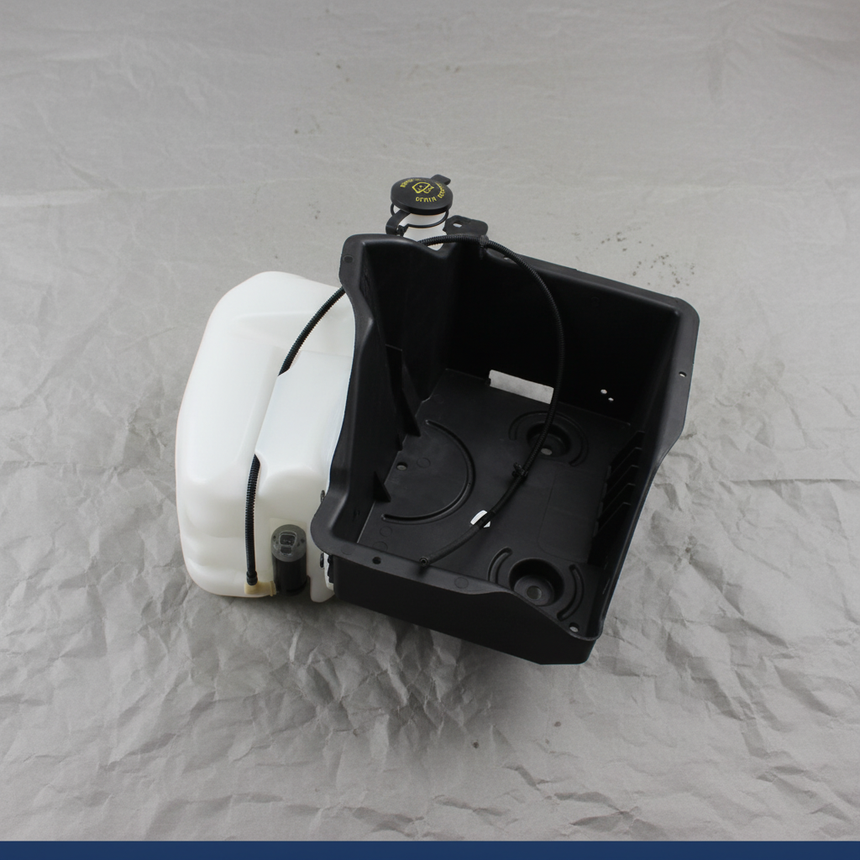 2009-2014 Ford F-150 Battery Support Tray Windshield Washer Tank OEM