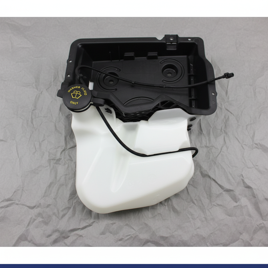 2009-2014 Ford F-150 Battery Support Tray Windshield Washer Tank OEM