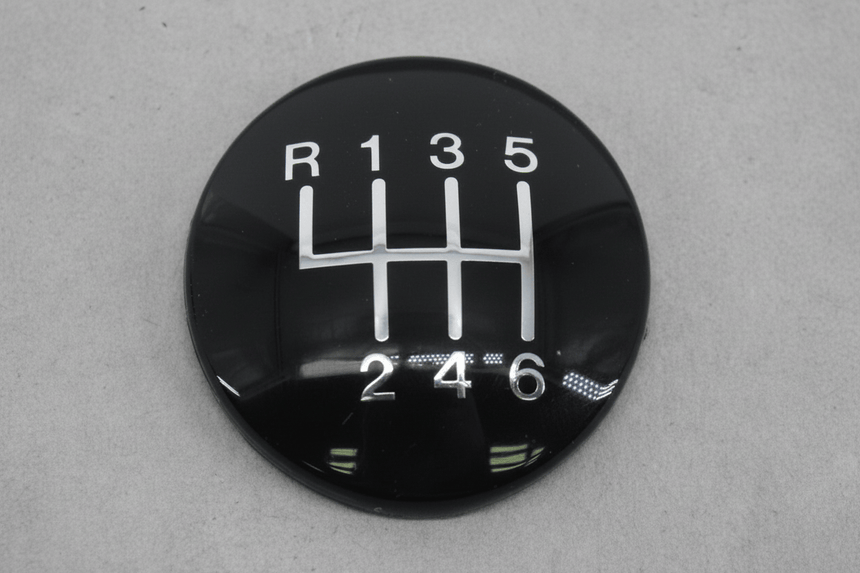2010-2011 Mazda 3 S Manual 2.5L Leather Stick Shift Knob Cover OEM