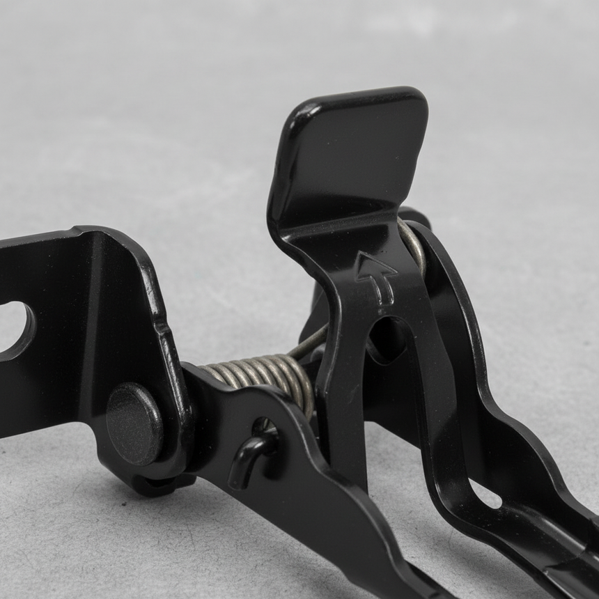 2010-2015 Toyota Prius Hood Auxiliary Safety Catch Hook Genuine OEM