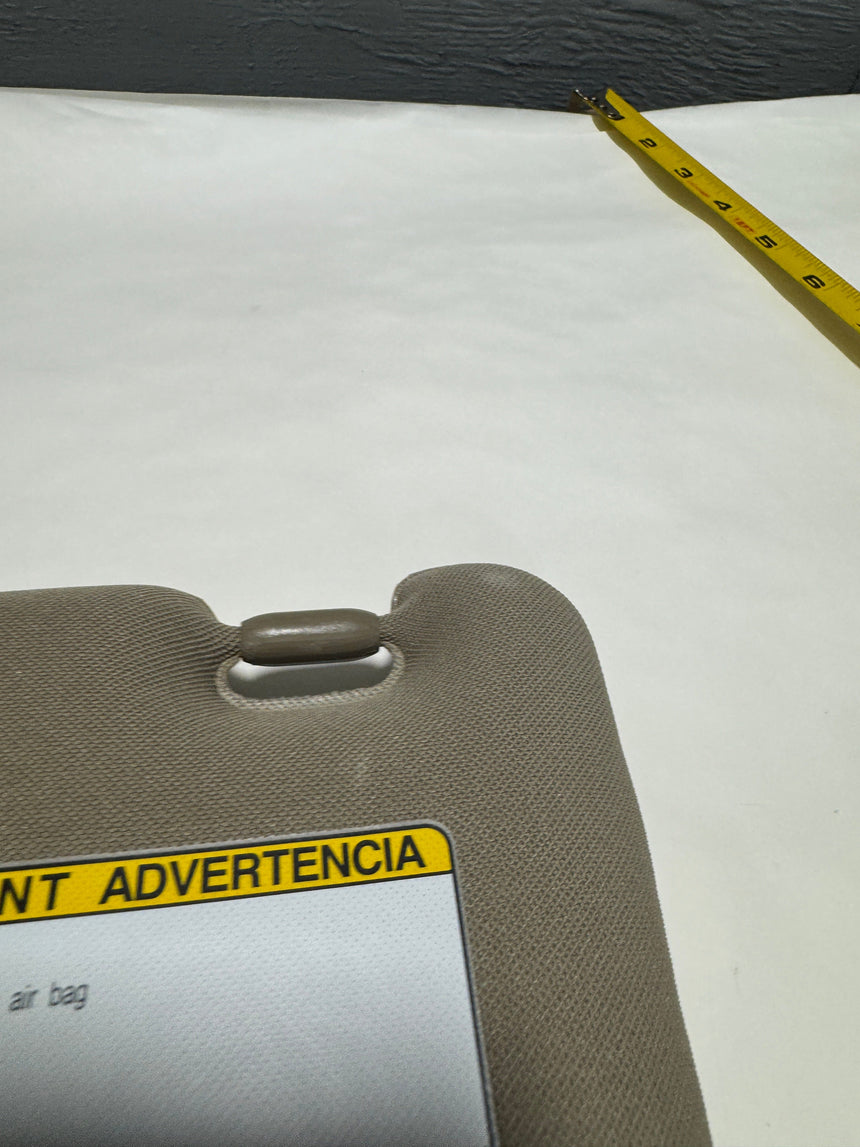 2010-2024 Toyota 4Runner Driver Side Sun Visor Sand Beige Color OEM Genuine