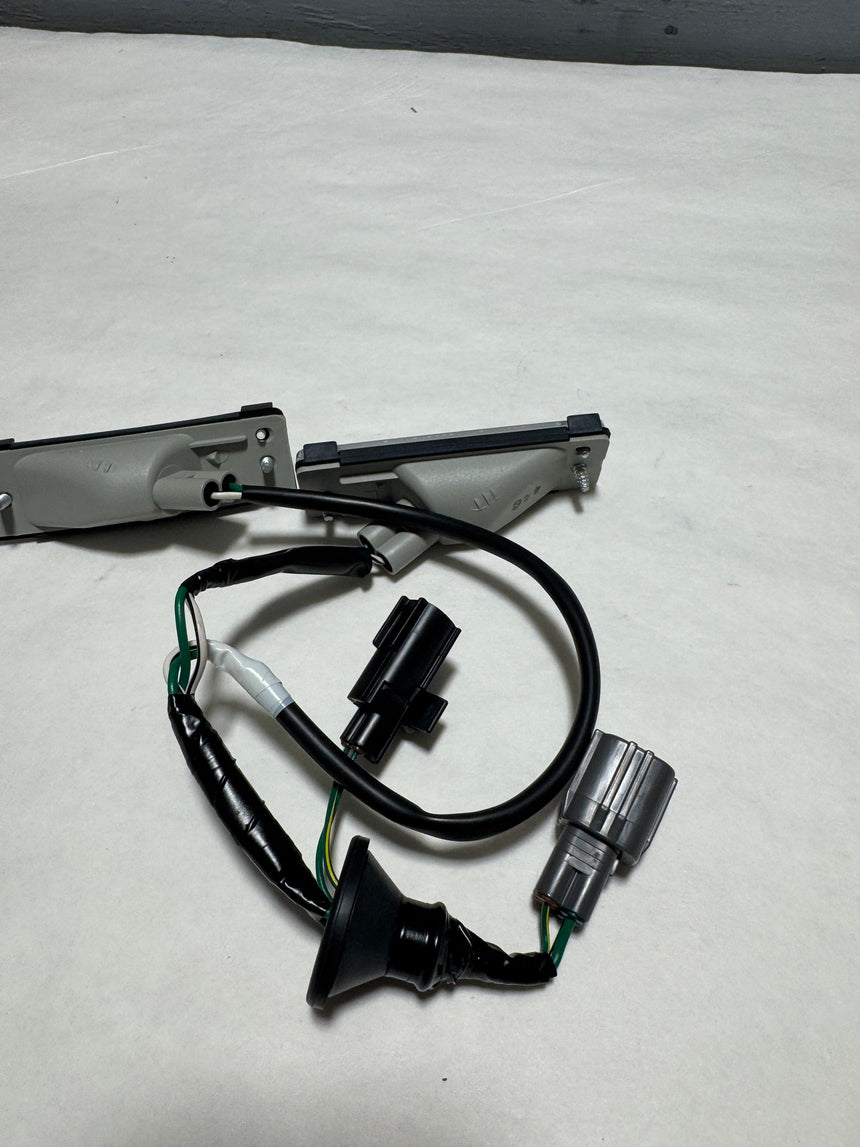 2010-2024 Toyota 4Runner Rear License Plate Lamps With Bulbs OEM