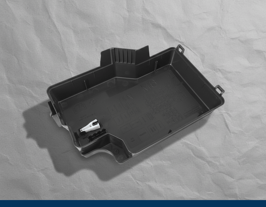 2011-2013 Mazda 3 Fuse Block Box Cover Genuine OEM