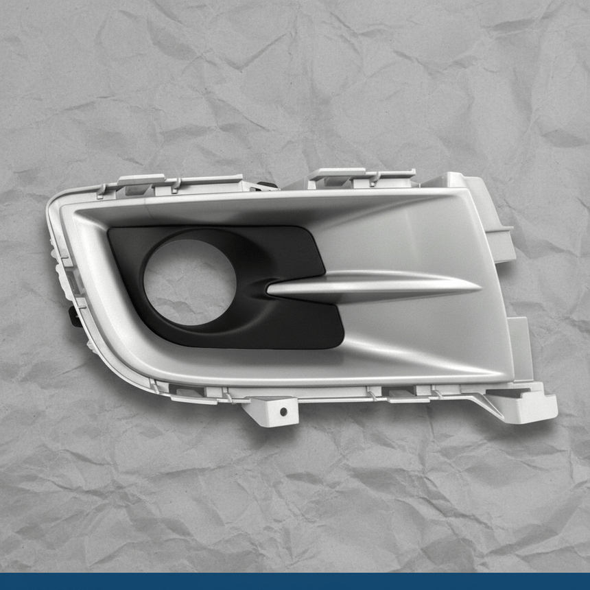 2011-2013 Mazda 6 Driver Side Bumper Fog Light Lamp Housing Bezel OEM