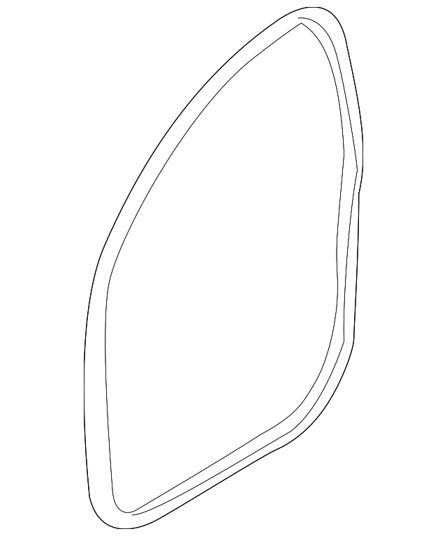 2011-2017 Chevrolet Caprice or SS Front Door Opening Weatherstrip Fits Either Side