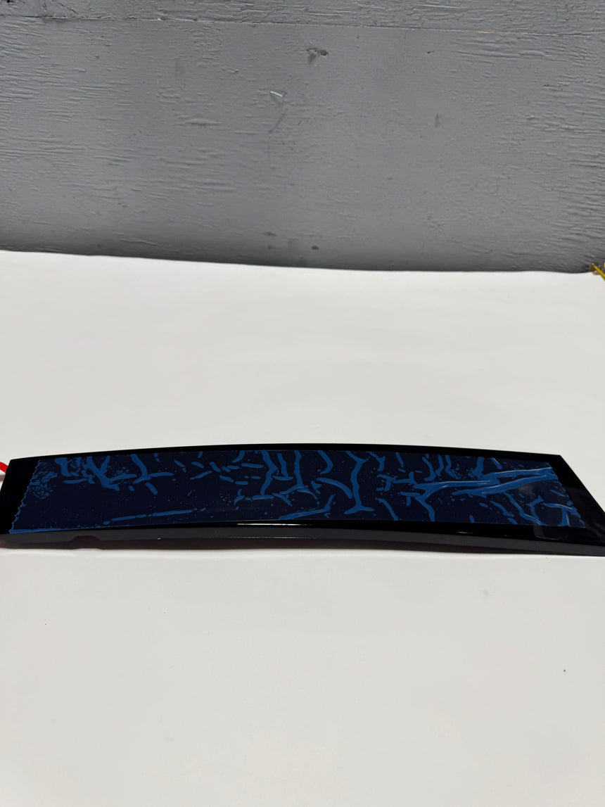 2011-2019 Ford Explore Driver Side Rear Door Window Applique Molding Trim Black