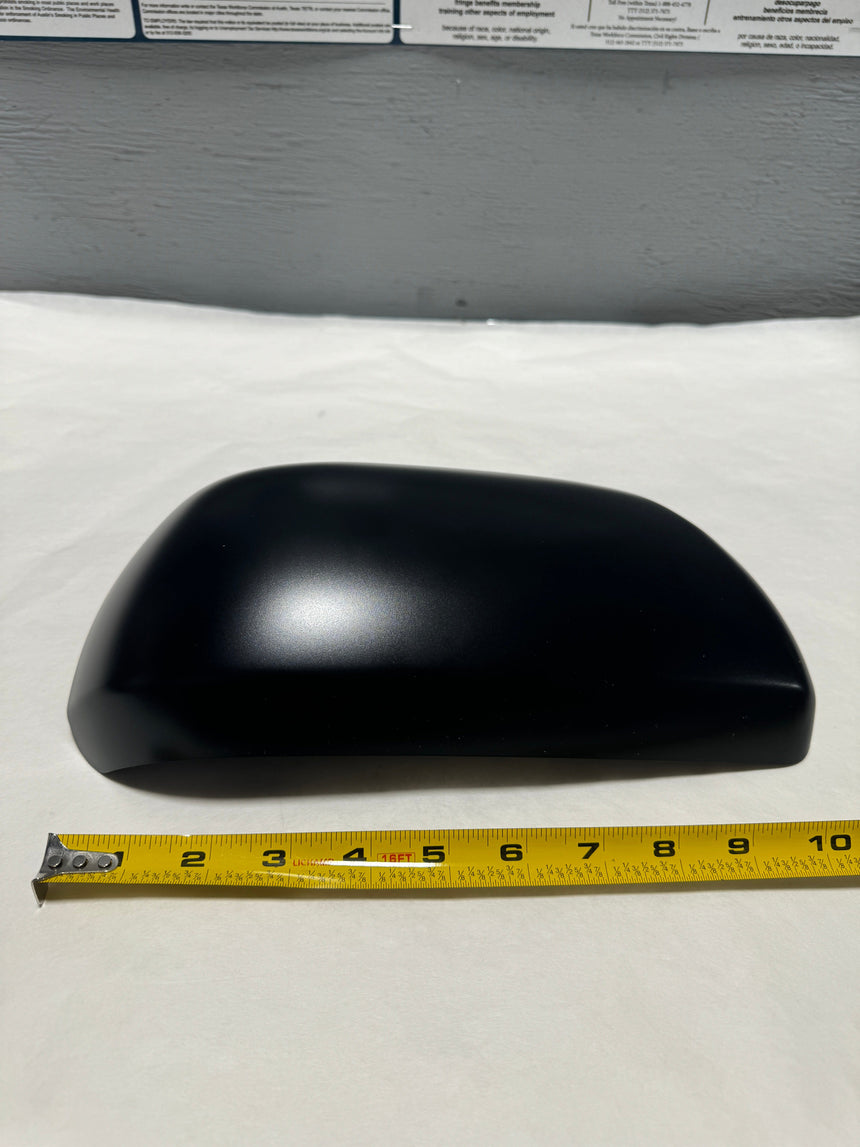 2012-2015 Toyota Tacoma Passenger Side Mirror Back Cover No Turn Signal Cutout - Black