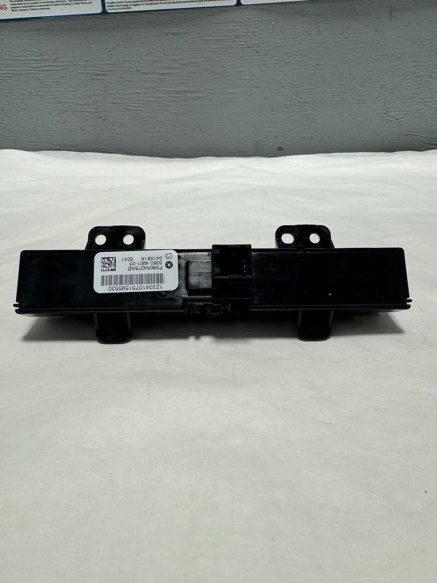 2013-2018 Jeep Wrangler JK Body Dash 5 Gang (button) Switch W 1 Blank OEM