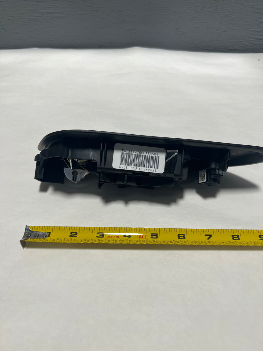 2013-2019 Ford Taurus Front Passenger Door Interior Chrome Door Handle With Lock Switch