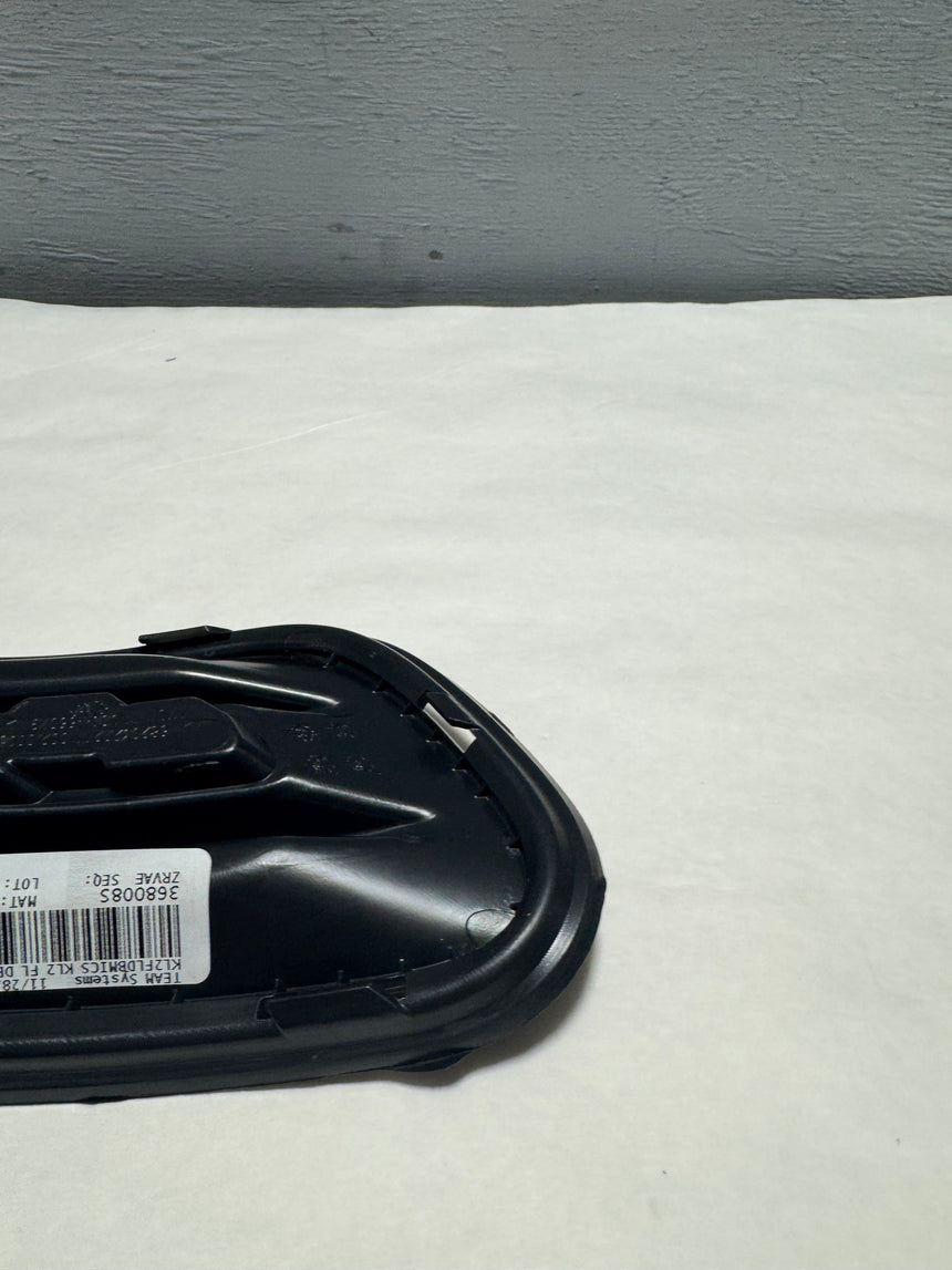 2014-2018 Jeep Cherokee Passenger Side Bumper Fog Light Delete Plug Cover
