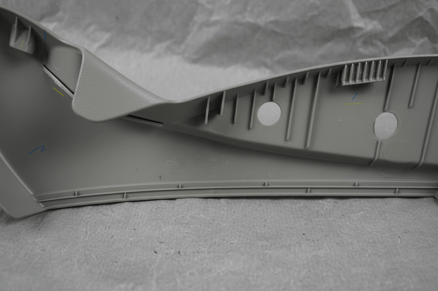2014-2019 Chevrolet Silverado GMC Sierra Driver Seat Shield Gray OEM