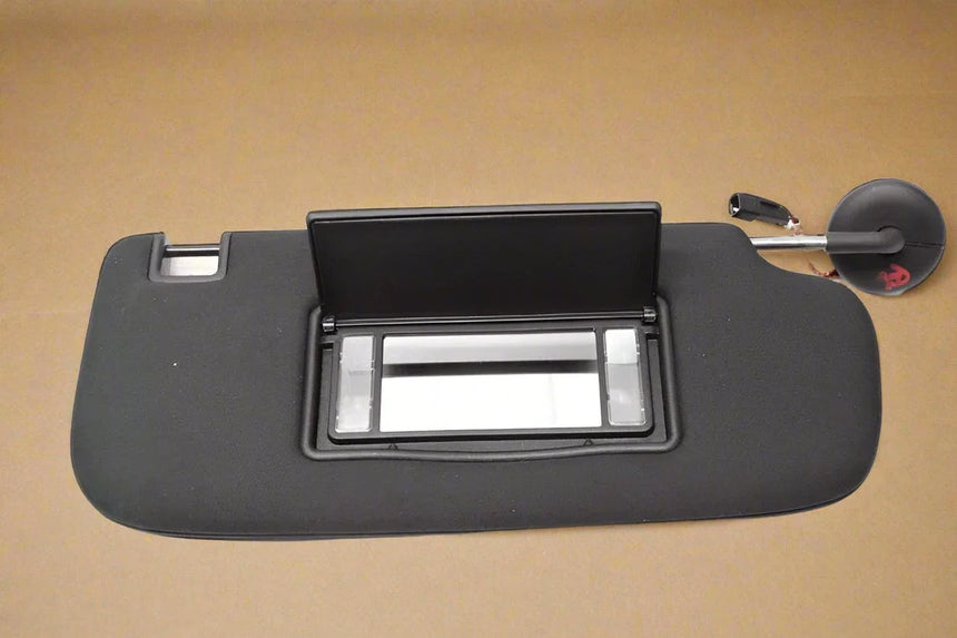 2014-2025 Dodge Durango Passenger Side Lighted Sun Visor - Black Genuine OEM