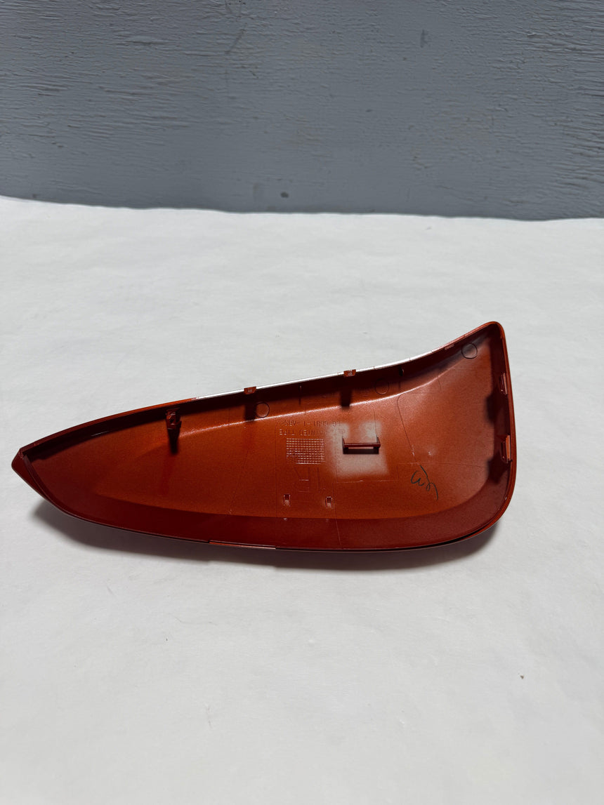 2015-2017 Toyota Rav4 XLE SE, TLD Canada Built Pass Side Mirror Cover 4R8 Orange OEM For Turn Signal Mirror Only