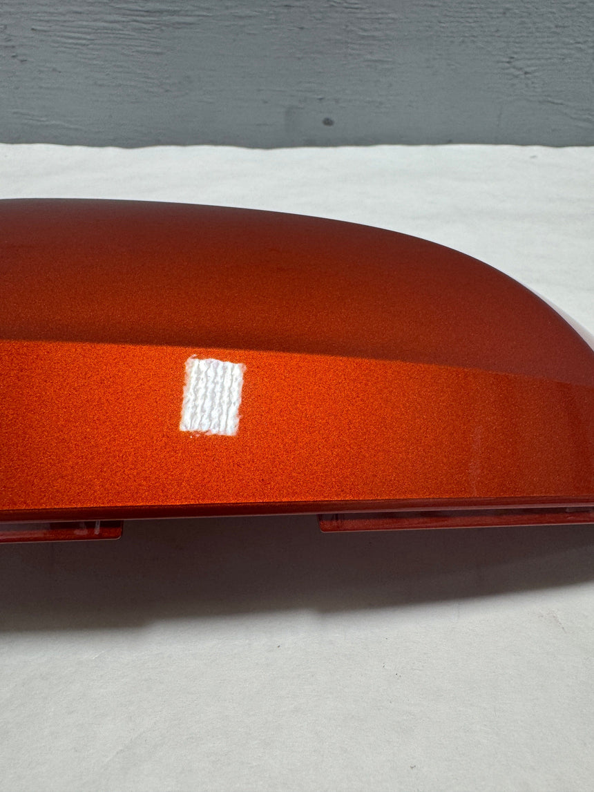 2015-2017 Toyota Rav4 XLE SE, TLD Canada Built Pass Side Mirror Cover 4R8 Orange OEM For Turn Signal Mirror Only