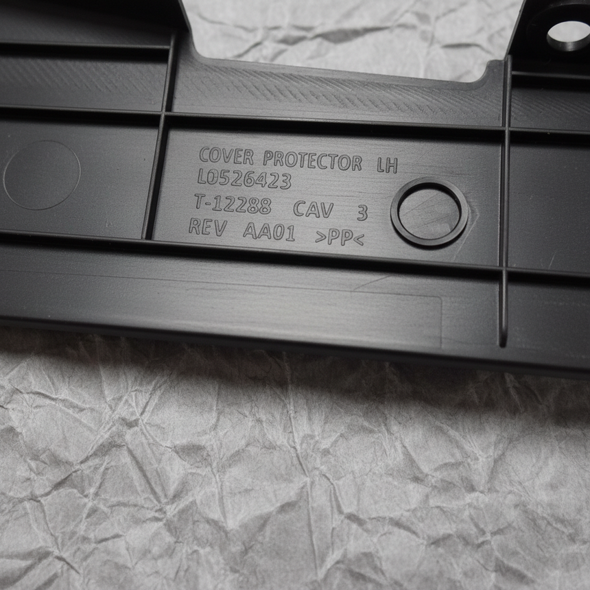 2015-2020 Tahoe Yukon Driver Seat Finish Panel Trim BlackHeated W/o Massage