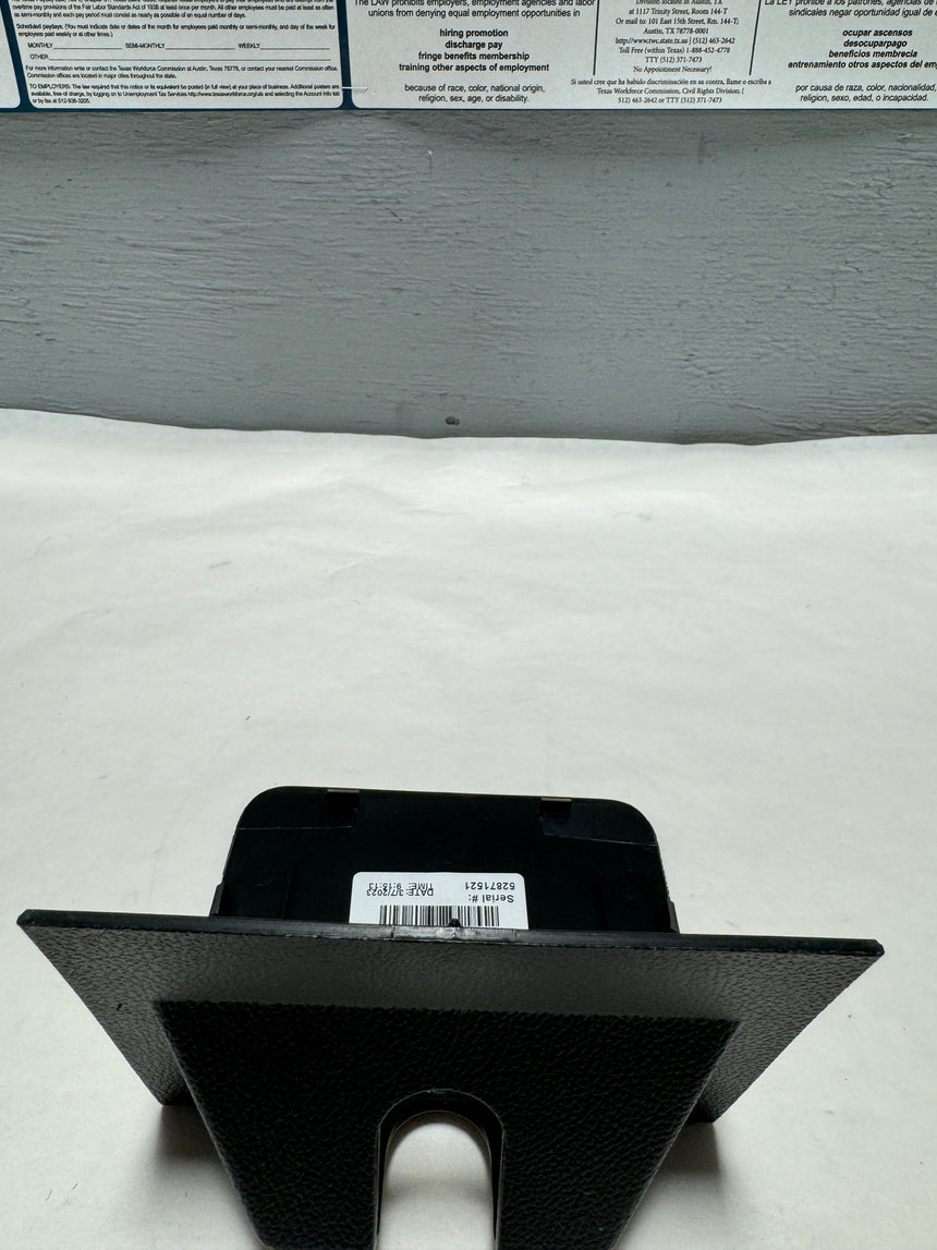 2015-2020 Tahoe Yukon Suburban Tail Gate Latch Panel Cover Black OEM