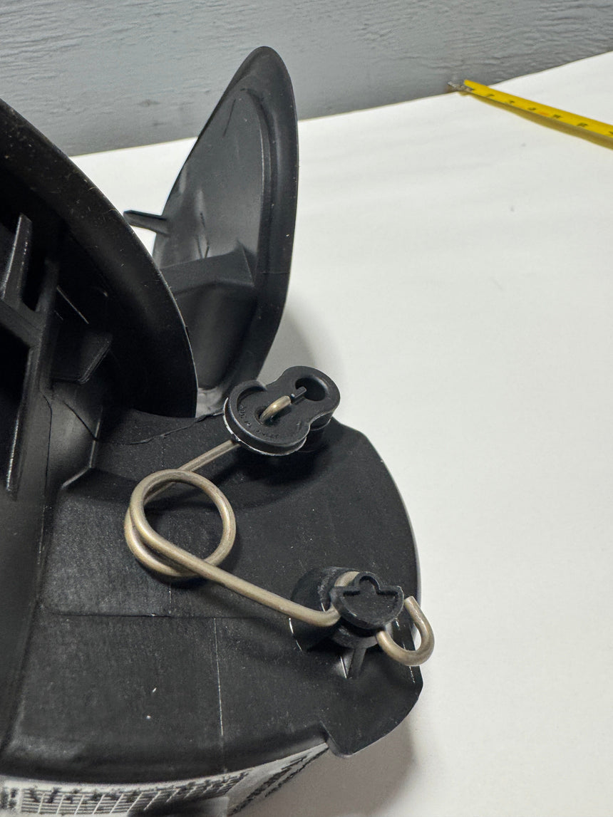 2015-2023 Ford Mustang Convertible Fuel Filler Housing With Hinge and Vent Hose OEM