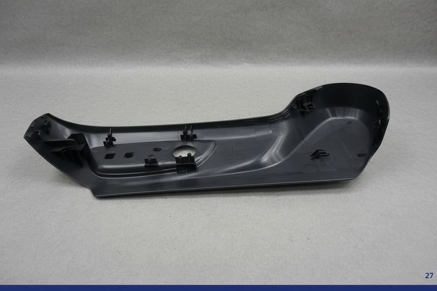 2016-2020 Toyota Prius Front Driver Side Outer Seat Side Trim Black OEM