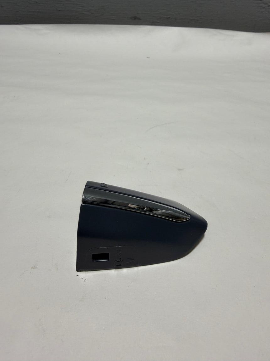 2016-2024 Ford Edge Driver Door Handle Unpainted End Cap W/ Chrome Strip OEM