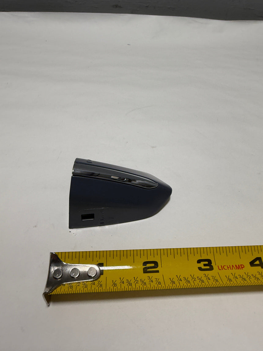 2016-2024 Ford Edge Driver Door Handle Unpainted End Cap W/ Chrome Strip OEM