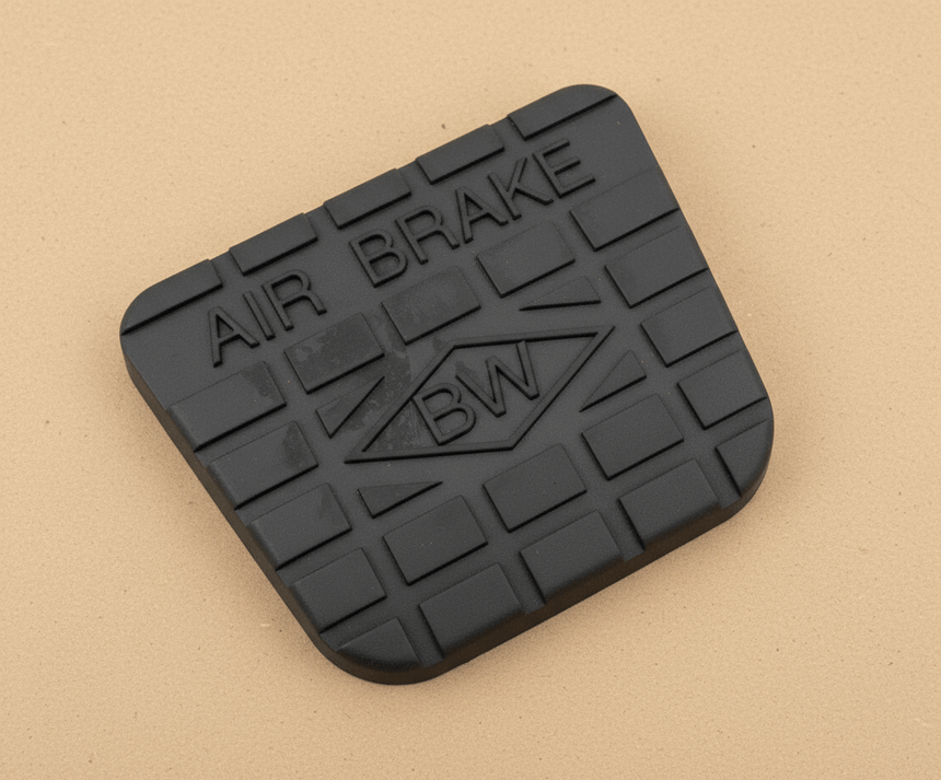 2016-2026 Ford F-650/F-750 OEM Air Brake Pedal Pad Black Bendix