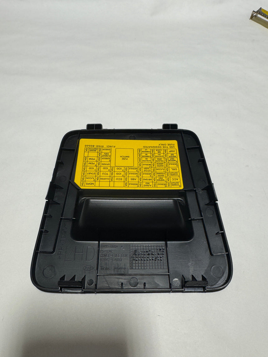 2017-2019 Kia Soul Interior Fuse Box Cover Door OEM New