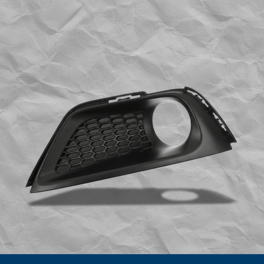 2017-2021 Jeep Compass Fog Light Lamp Bezel Passenger Side Genuine OEM