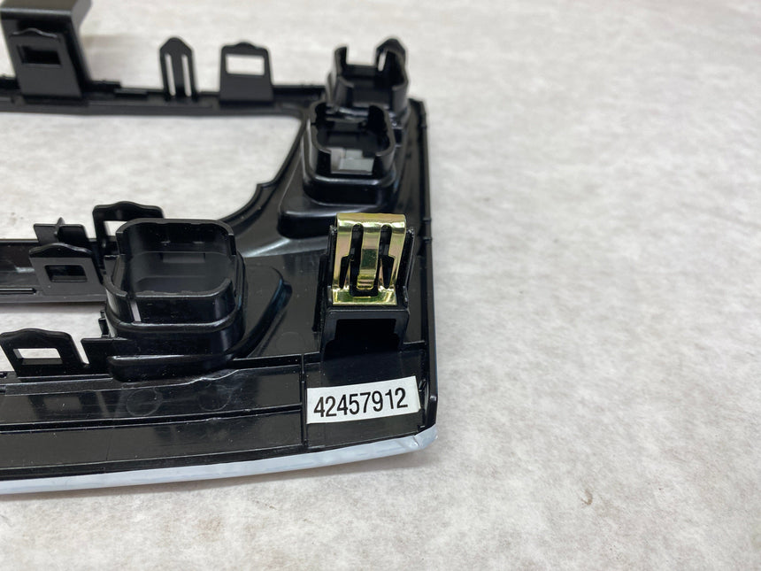 2017-2022 Buick Encore A/C Heater Control Dash Bezel Trim Piano Black