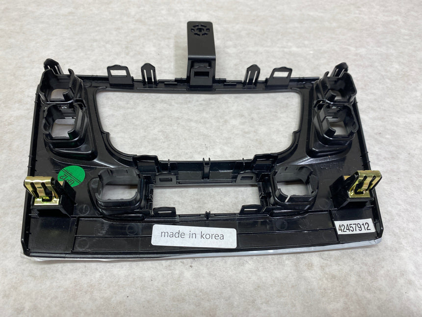 2017-2022 Buick Encore A/C Heater Control Dash Bezel Trim Piano Black