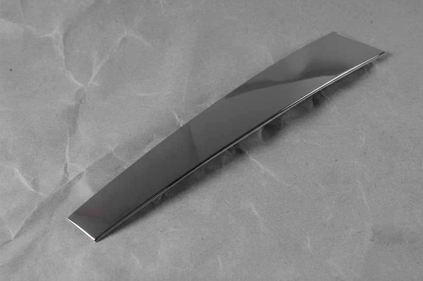 2019-2025 Ram 1500 DT Driver Door B Pillar Applique Molding Gloss Black