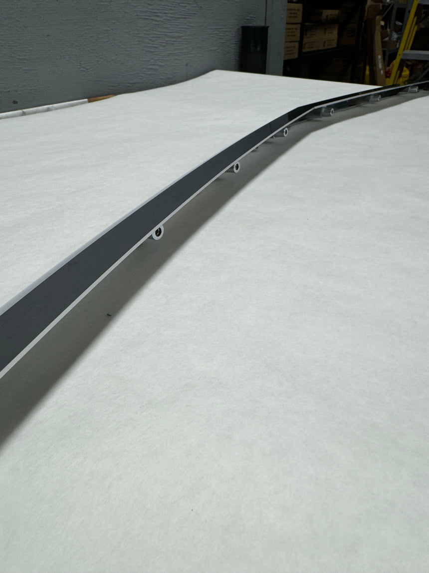 2020-2022 Cadillac XT6 Silver Front Grille Upper Filler Molding OEM