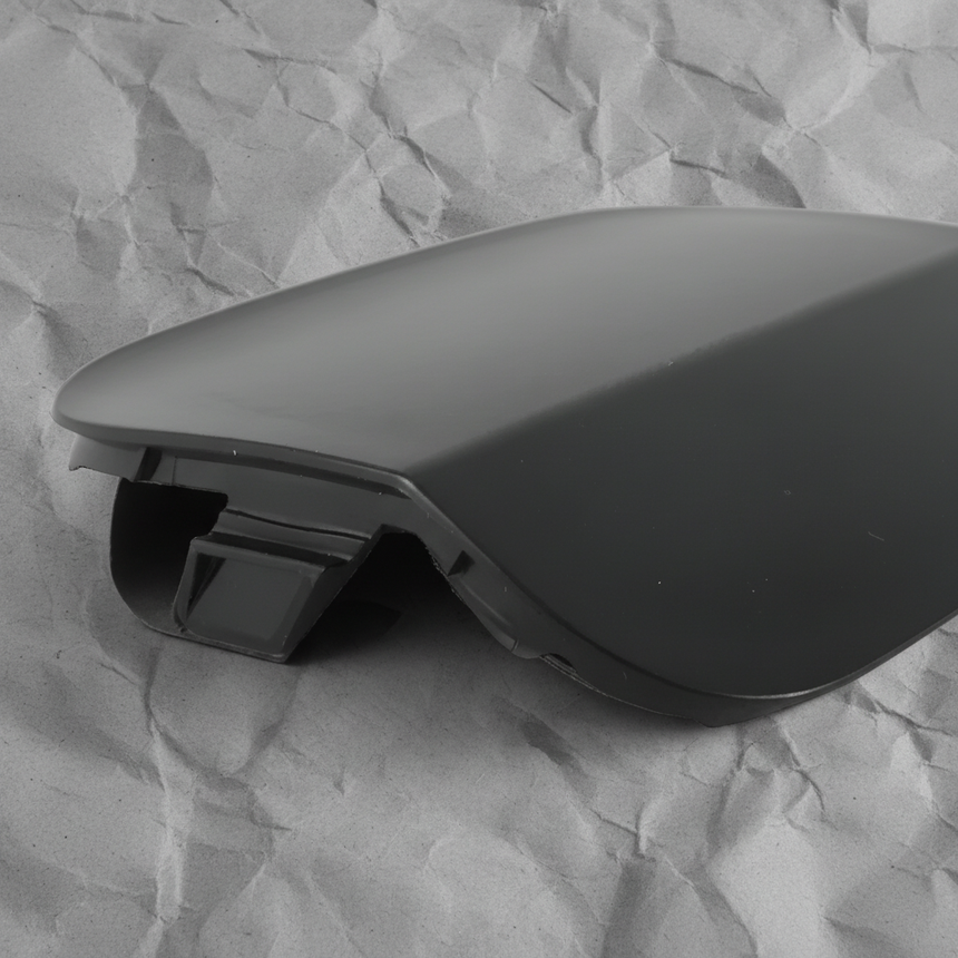 2020-2024 Toyota Highlander Front Bumper Passenger Side Tow Eye Cap Cover Unpainted Not For XSE