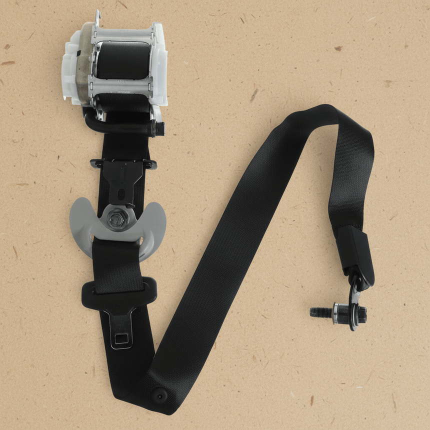 2020-2025 Kia Telluride OEM Ftont Driver Seat Belt & Retractor Black