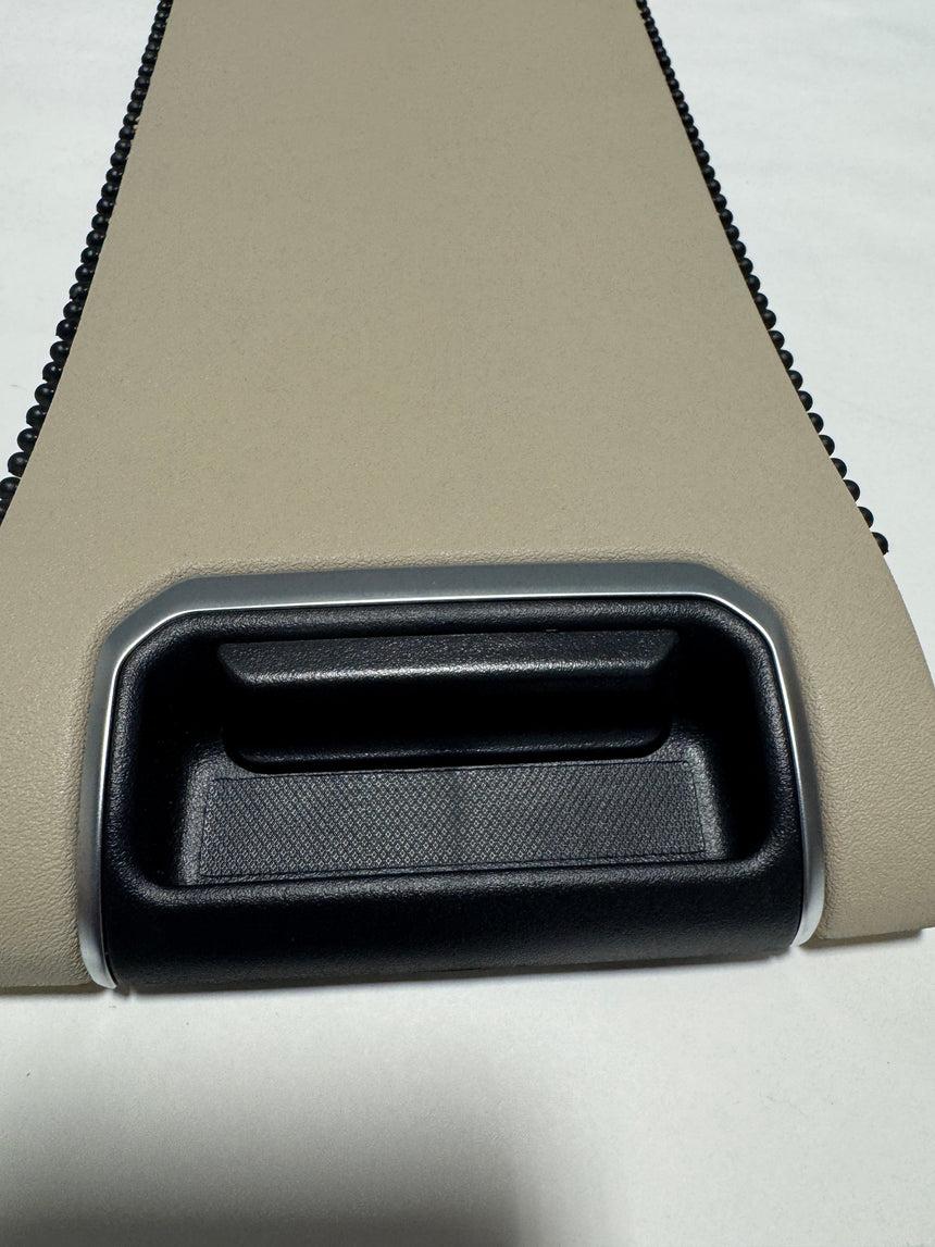2020-2025 Toyota Highlander Rear Console Door Armrest Compartment Beige OEM
