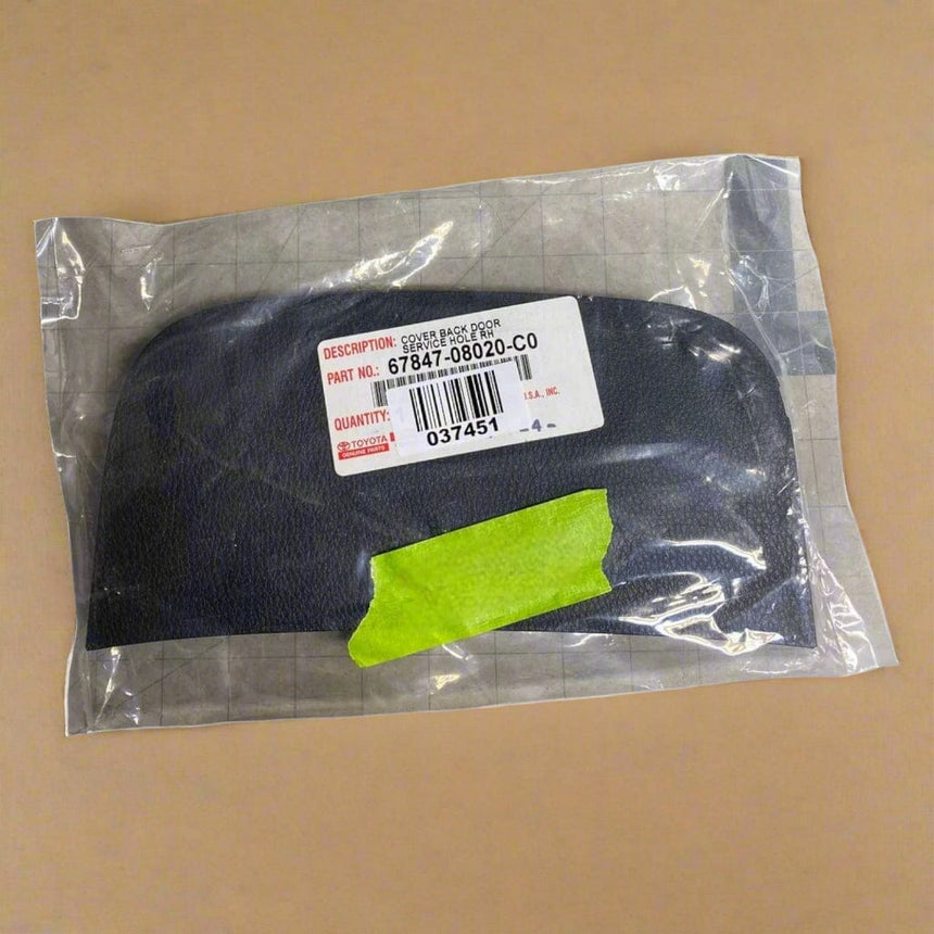 2021-2024 Toyota Sienna Rear Passenger Side TailGate Trim Access Cover - Black OEM New