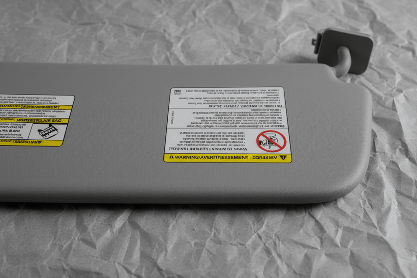 2021-2025 Ford Transit Driver Side Visor Medium/High Roof OEM