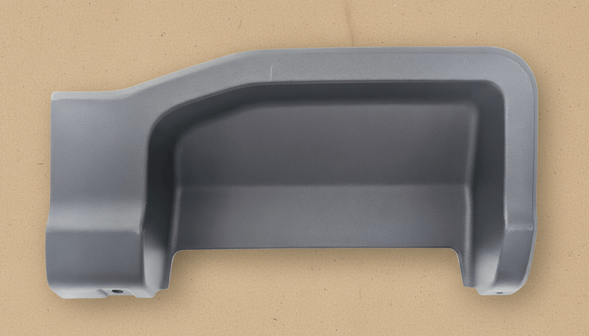2023-2024 Ford Super Duty Driver Side Bed Step Trim 8' Bed Black OEM