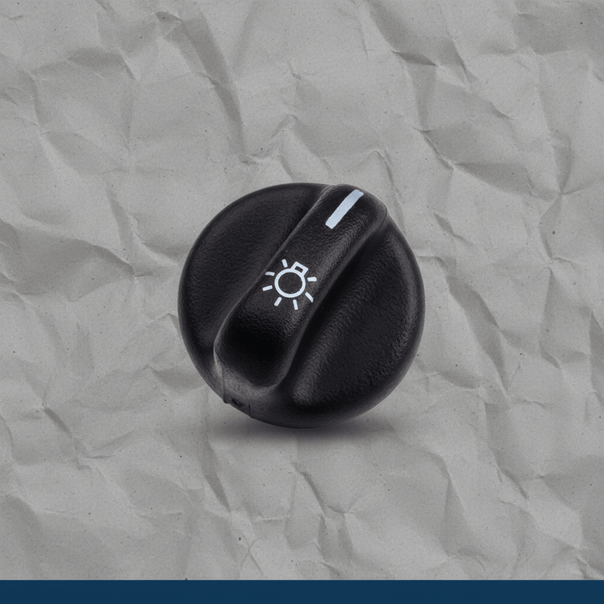 Ford Explorer Ranger Dashboard Headlight Lamp Switch Knob OEM