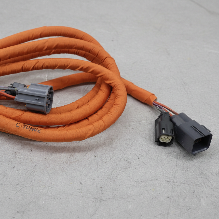 Ford F-250 F-350 OEM Bed 120V Outlet Wiring - Macro Bottom