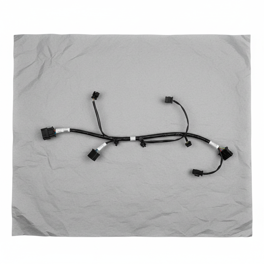Genuine GM OEM Rear License Plate Lamp Wiring Harness - Full View 3