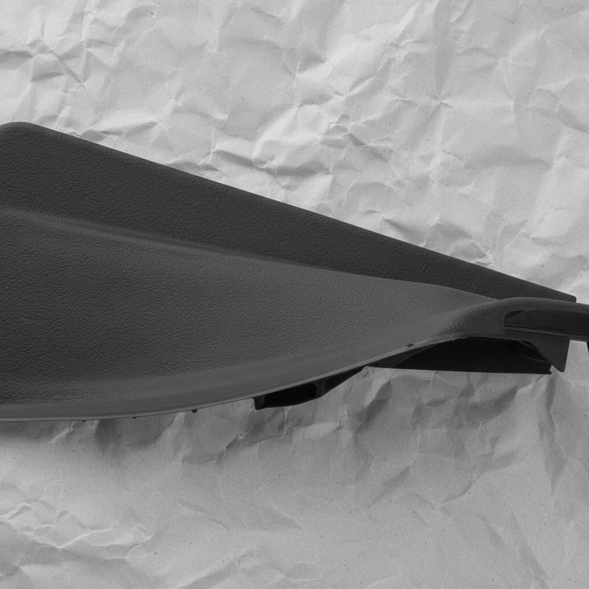 2016-2023 Nissan Maxima OEM Passenger Side Fender Molding - Bottom Detail 1