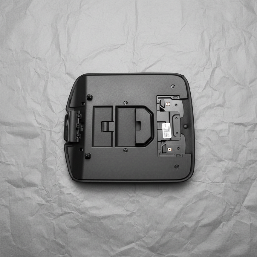 2019-2025 Silverado Sierra Tahoe Yukon Console Armrest Lid Black OEM - Full View 2