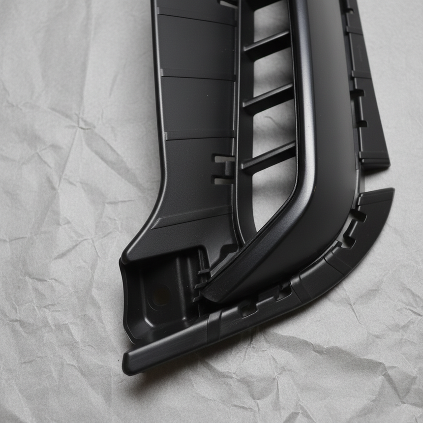 2020-2022 Kia Telluride OEM Driver Side Front Bumper Vent Grille No Fog Lamp - Bottom Detail