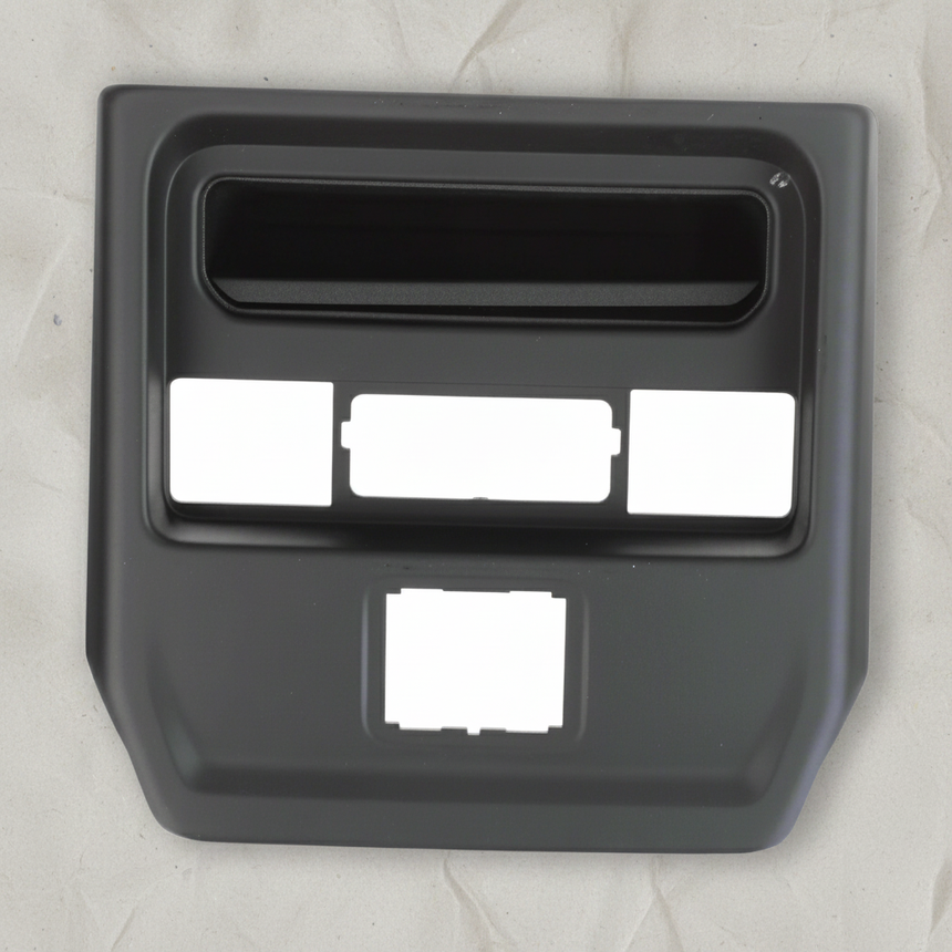2019-2025 Ram 1500 DT Back of Center Console Back Closeout Trim Panel - Bottom Detail