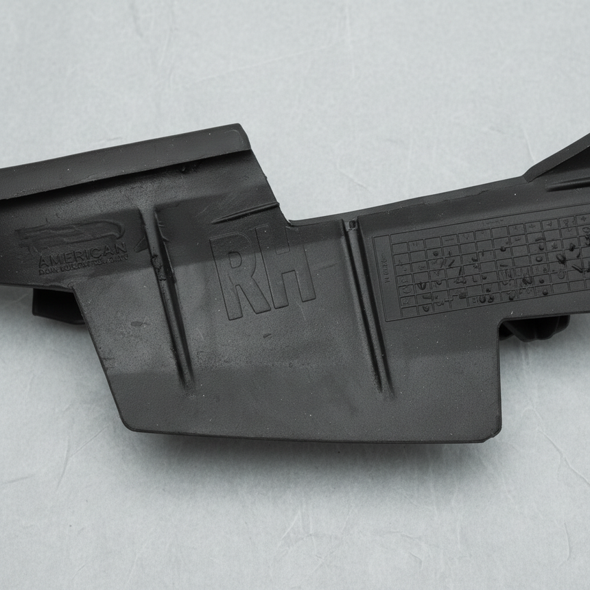 2002-2006 Nissan Altima Passenger Side Cowl Extension Genuine OEM - Middle Macro Crop