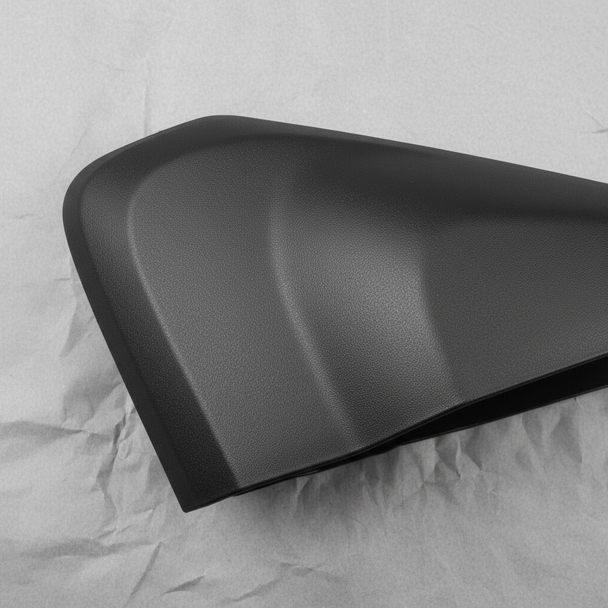 OEM Passenger Side Outside Mirror Front Cover With Extended Mirrors - Middle Detail 1