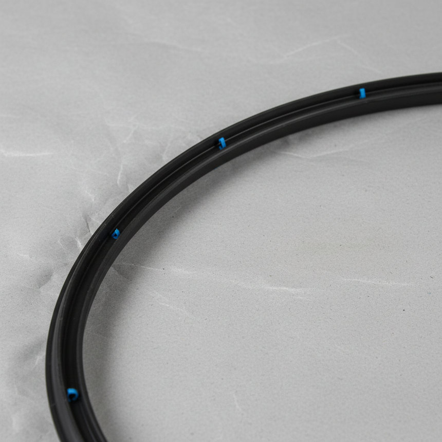 2005-21 Nissan Frontier Xterra OEM Passenger Side Front Door Weatherstrip - Middle Detail