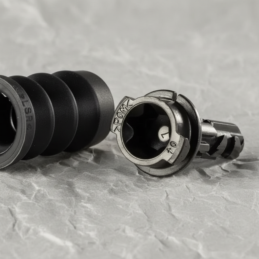 2020-2025 Ford Escape Fuel Filler Door Switch Plunger Pin — Middle Detail Angle 2